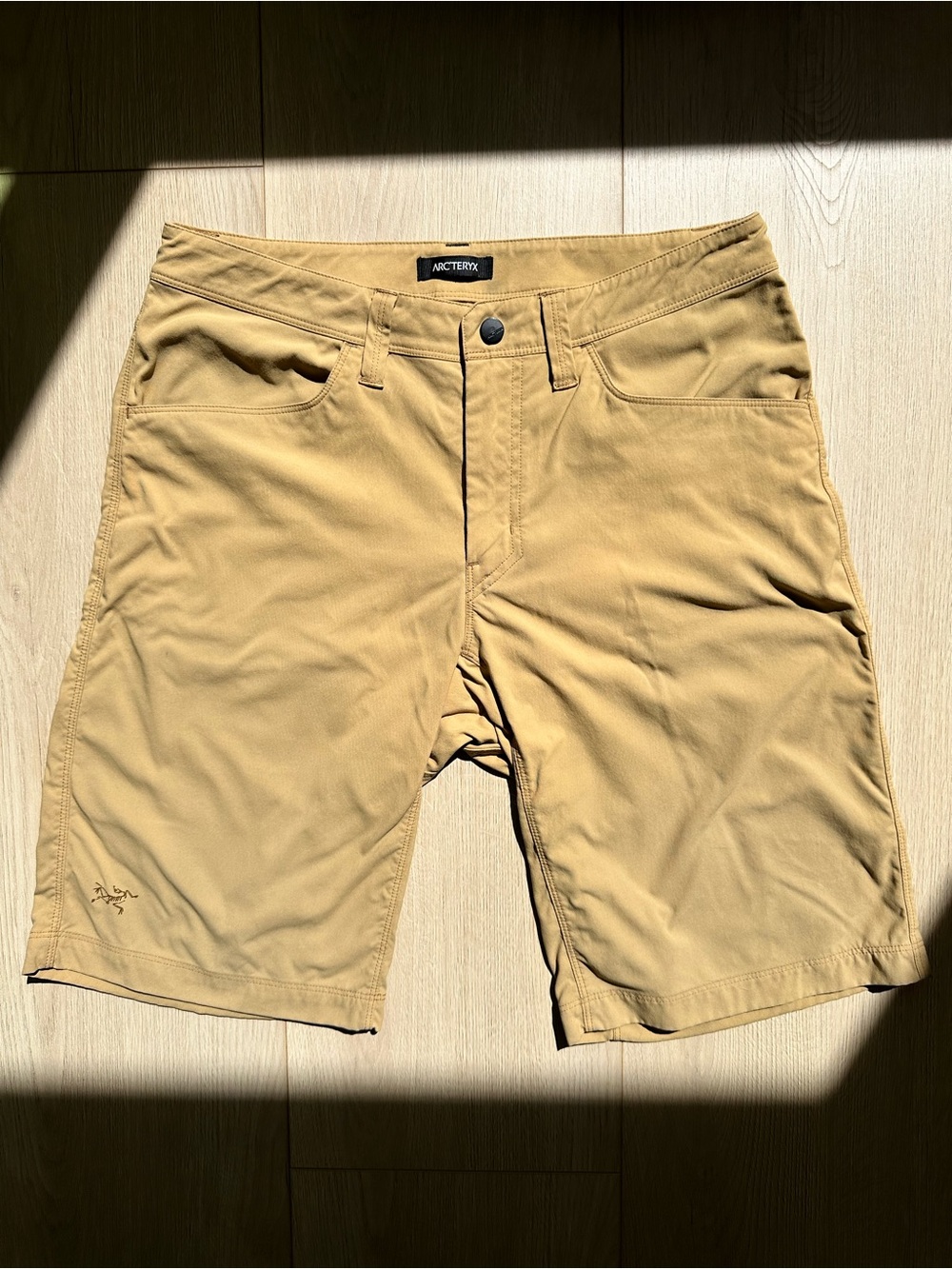 Arc'teryx Men's Kragg Khaki/Tan Hybrid Shorts